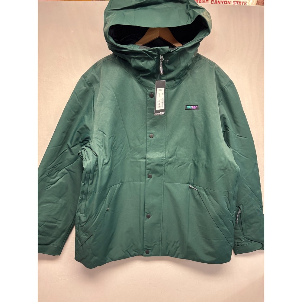 Oakley Range RC Jacket Men's Hunter Green Snowboard Ski Waterproof Large‎ NWT